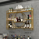 Hanging Display Wine Rack Wall Mounted Inverted Retail