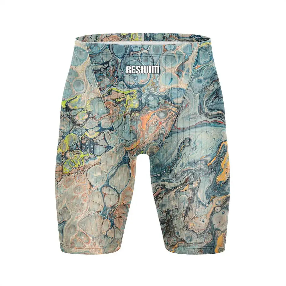 New Summer Men's Beach Tights Shorts Swimming Trunks