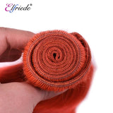 Elfriede #Orange Red Body Wave Colored Hair Bundles
