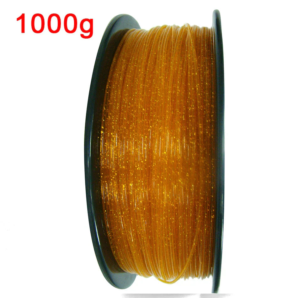 3D Printer Filament PLA 1.75mm Glittering Shining Rainbow