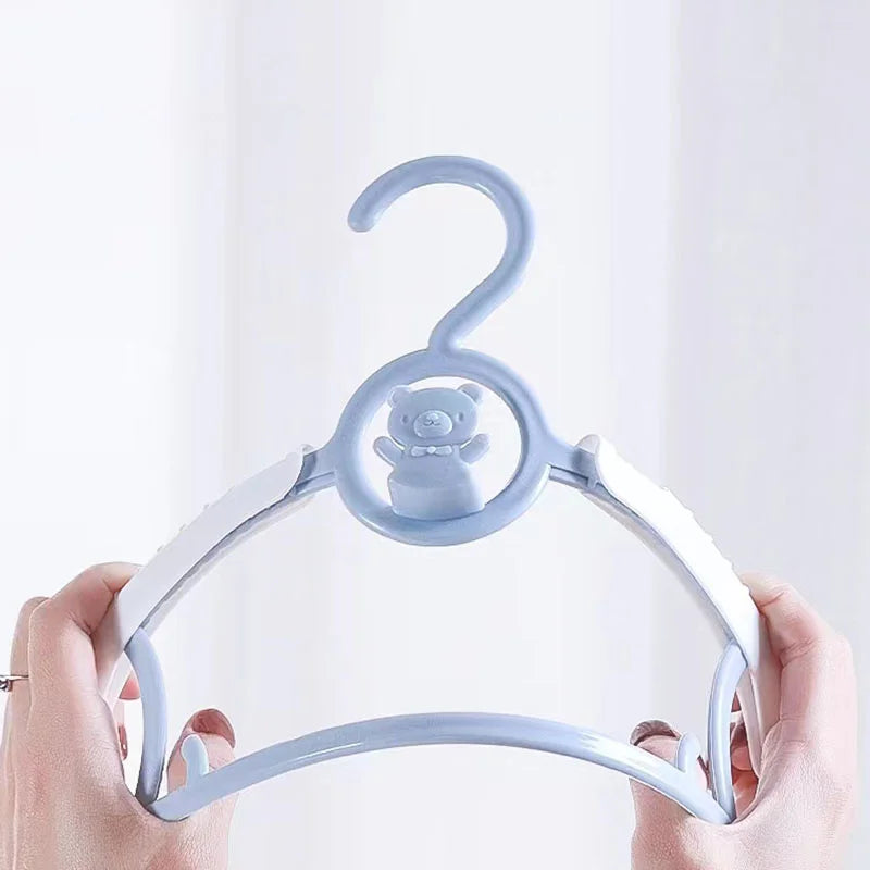 Telescopic Baby Hangers Clothes Organizer Closet Non-slip Kids