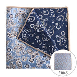 Men Pocket Square Light Coffee Beige Handkerchief Men