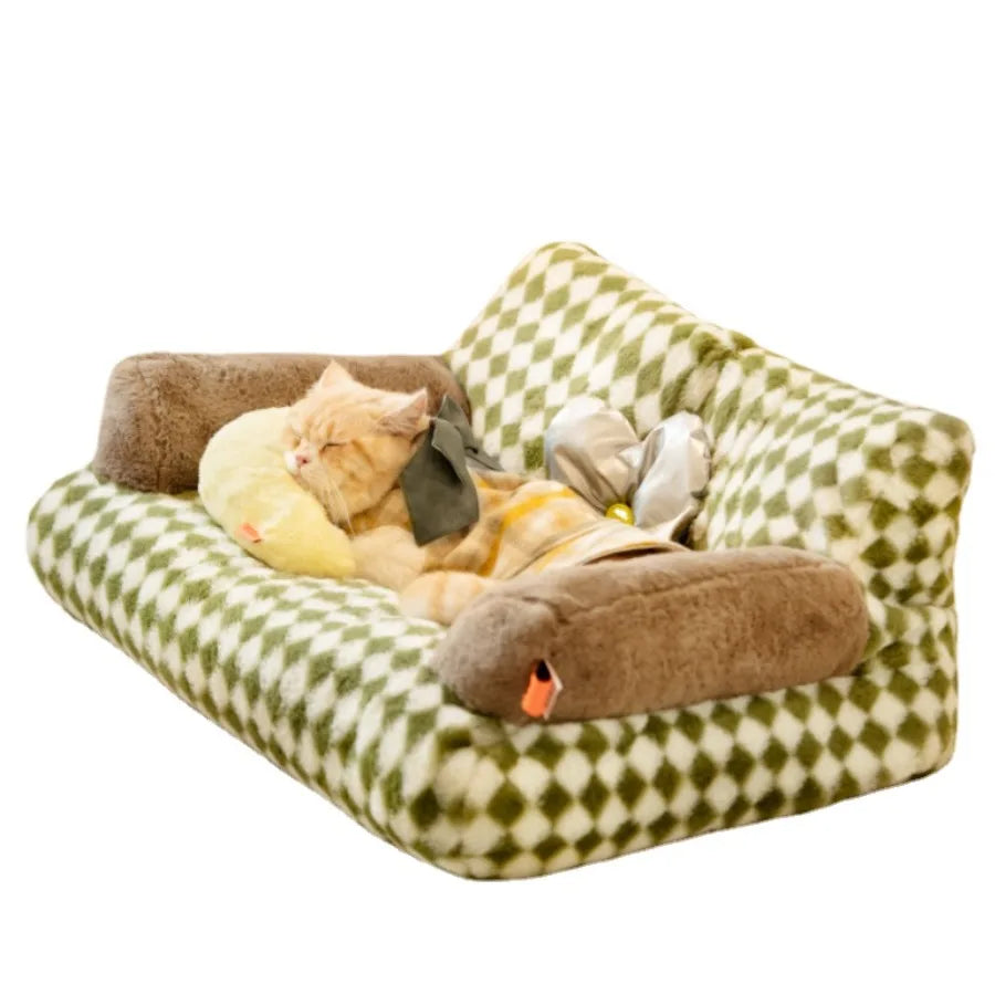 Indoor Sleeping Sofa Bed Fashion Cats Nest Blankets