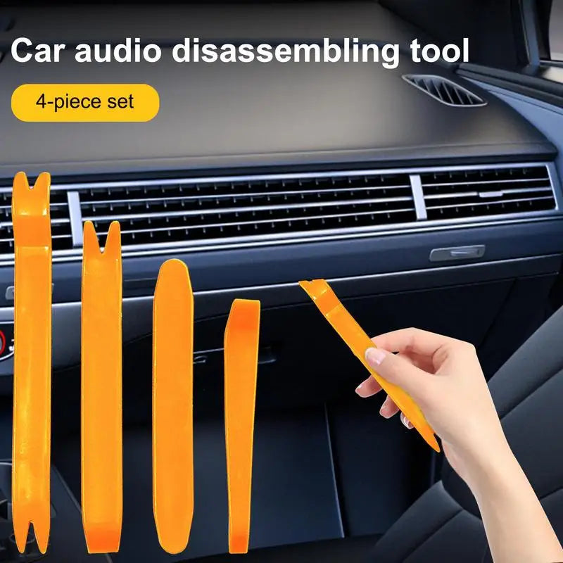 4Pcs Car Audio Disassembly Tool Audio Removal Trim