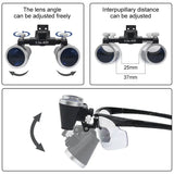 Head Wearing Dental Loupe Ultralight Binocular Magnifier Dentist