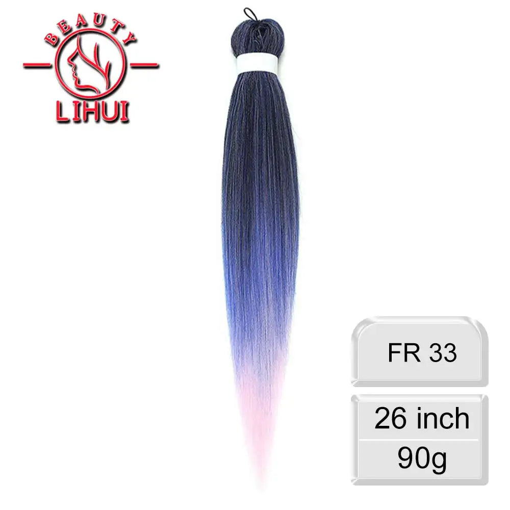 Braiding Hair Pre-stretched Synthetic Jumbo Braiding Hair Extensions