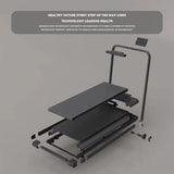 BiFanuo 2 in 1 Folding Treadmill, Under Desk Smart Walking Pad, Installation-Free，Compact FoldableTreadmill for Home/Office Gym