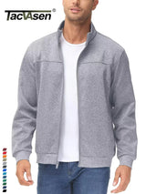 TACVASEN Full Zip UP Track Jackets Mens Lightweight