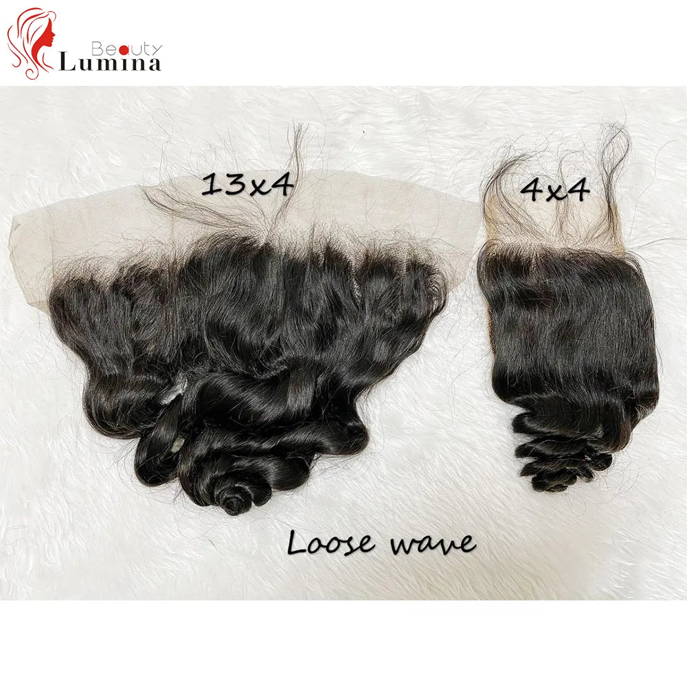Loose Wave Frontal 13x4 Swiss Lace Frontal Ear