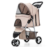 Pet Stroller Carrier For Dogs Detachable Baby Stroller