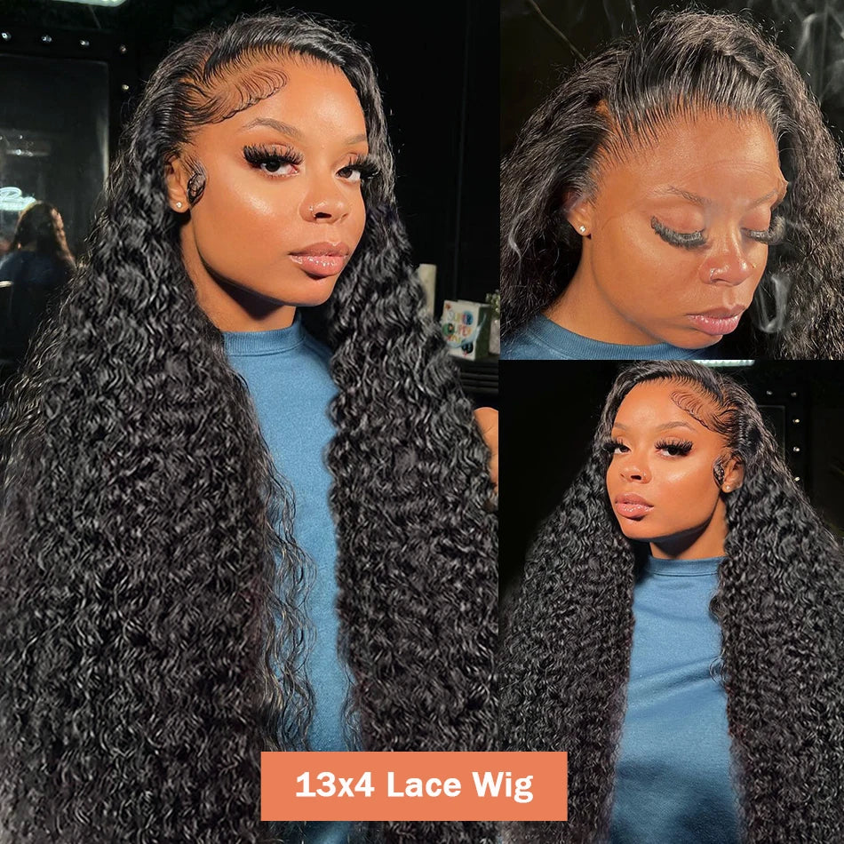 Wigirl 30 40 Inch Curly 13x4 13x6 Transparent