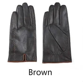 Gours Winter Men's Genuine Leather Gloves New Brand