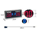 Features Electronic Scoreboard Basketball Scoreboard Suitable For Basketball
