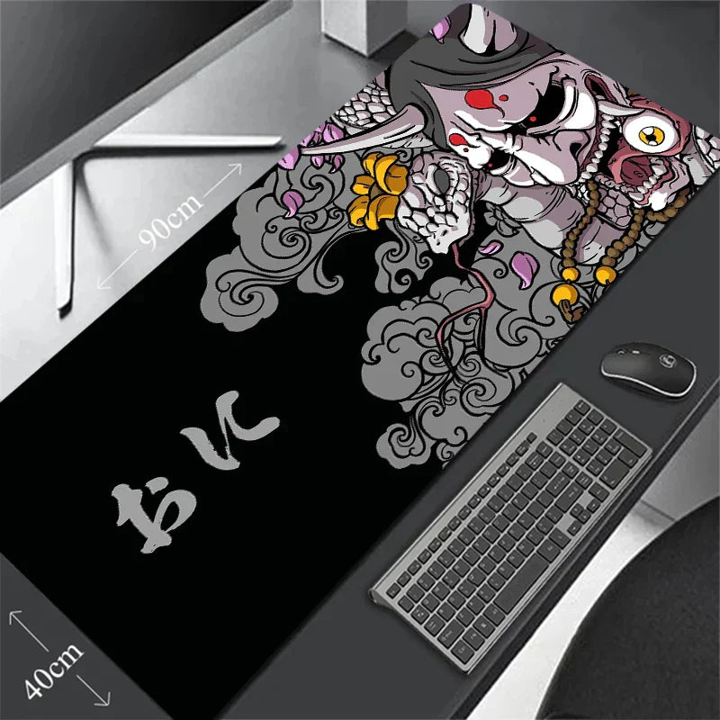 Game mouse pad Japanese samurai devil mouse pad