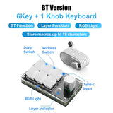 Programming Macro Custom Knob Keyboard RGB 3 Key