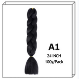 24Inch Synthetic Long Jumbo Ombre Braiding Hair For