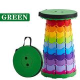 Portable Folding Camping Stools, Outdoor Telescopic Picnic Stools,