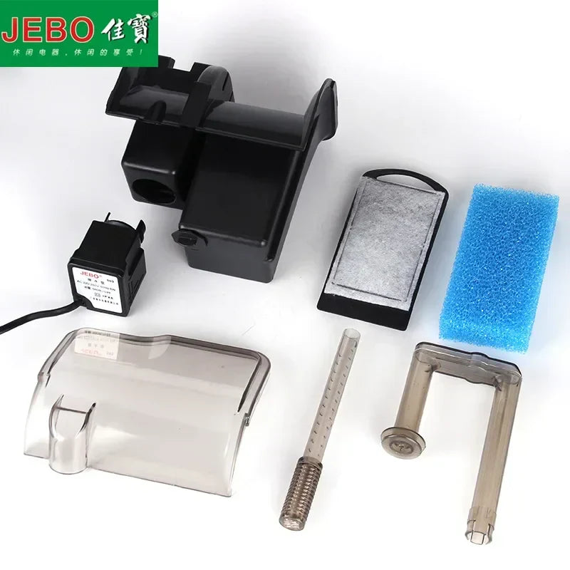 JEBO Aquarium Filter External Hang Up Filter Water