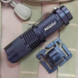 Swivel U Ring Flashlight Work Backpack Lamp Outdoor