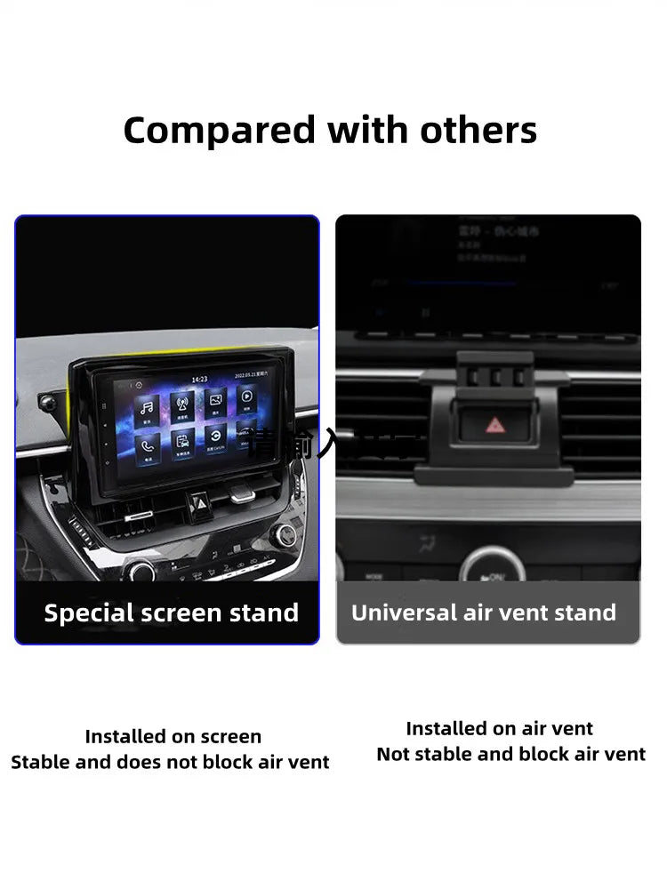 For Toyota Corolla 20192022 Car Phone Holder 89"