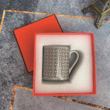 Luxury Brand Ceramic Coffee Cup Tumbler Mug Living