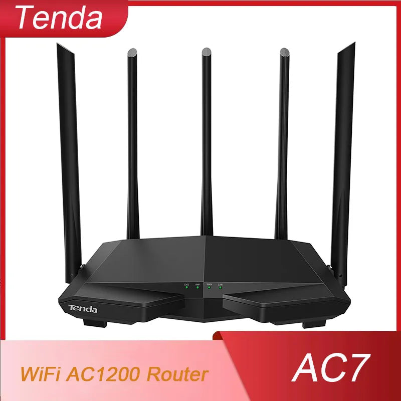 Tenda AC7 Dual Band Wireless AC1200 Router Wifi