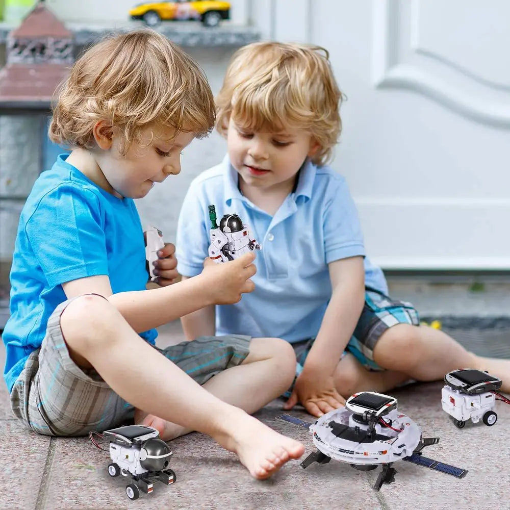 in Science Experiment Solar Robot Toy DIY Assembling