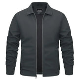 TACVASEN Lightweight Work Jackets Mens Classic Tunic Style