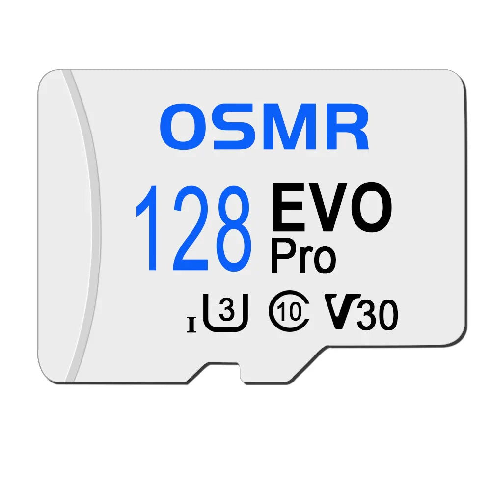 White Mini SD Card 64GB 32GB Flash Memory