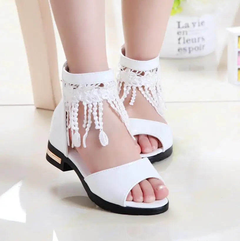 Kids Bow Sandals for Girls Summer 2021 Fashion