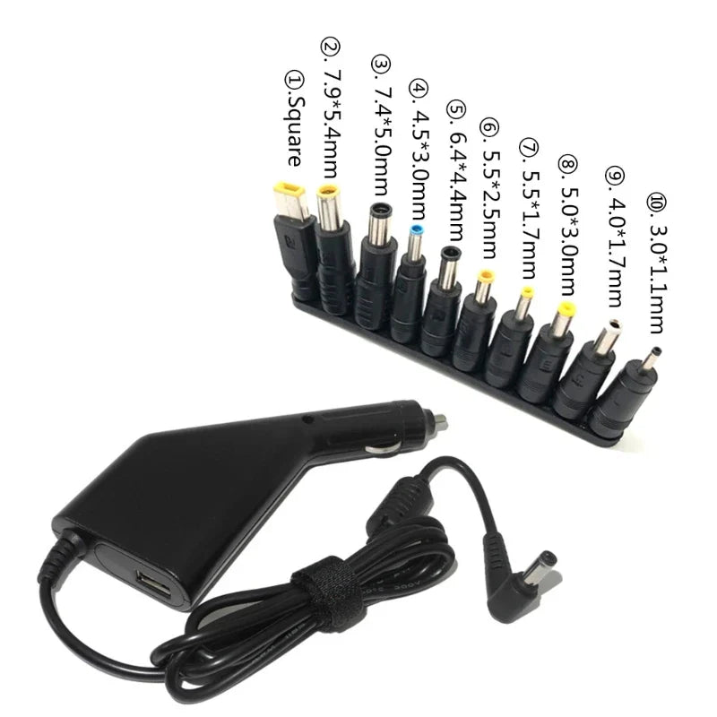 Multi-type 19V 4.74A 45W-65W-90W Power Supply Car Laptop