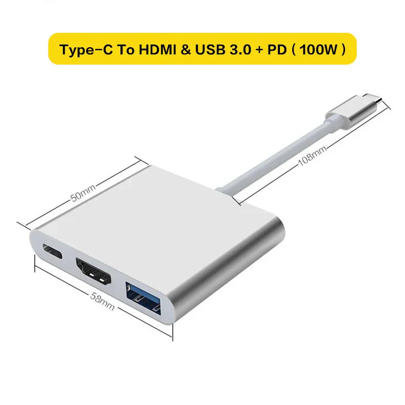 CERASTES NEW USB C HUB Type C to