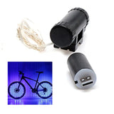 LEDs Light Wheel Rim Spoke Clip Tube Safety