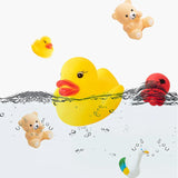 10pcs Baby Bath Toys Cute Animals Swimming Water