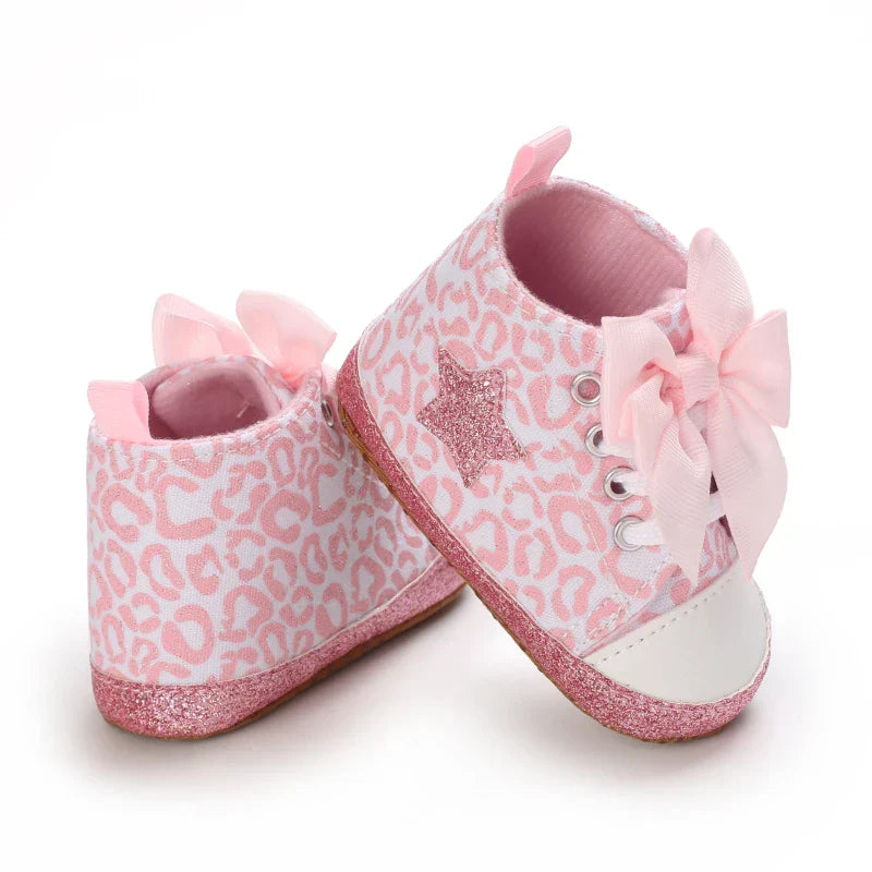 Pink Baby Shoes Princess Fashion Sneakers Infant Toddler