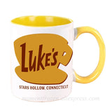 Lukes Luke's Diner Mugs Coffee Mugs Tea Cups