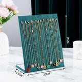 Velvet Necklace Pendant Display Stand Women Jewelry Rack