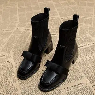 Women Elastic Sock Boots Boots Female Autumn Winter