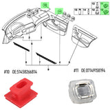 Car Door Interior Dashboard Dash Trim Moulding Clips