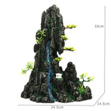 Fish Tank Plant Rockery Multi-style Aquarium Decoration,Resin Artificial