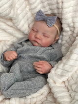 NPK 49CM Levi Newborn Baby Doll Reborn Sleeping