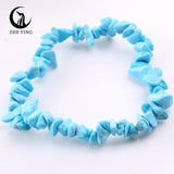 Stretch Natural 5-8mm Chips Bead Bracelet Healing Crystal