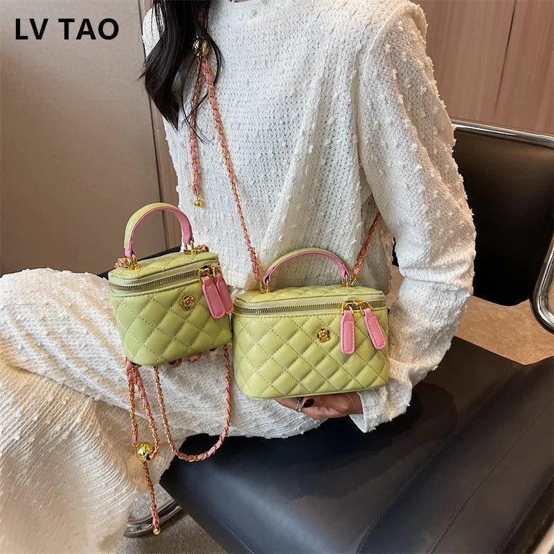 Trendy Checked Women High Quality Bag New Fashion