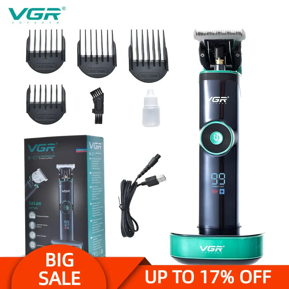 VGR V671 Hair Clipper Professional Personal Care Home