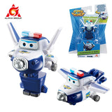 Super Wings S5 2" Mini Transforming Deformation Transform-a-Bots