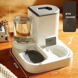 2 in 1 Cat Food Dispenser Feeder Dog