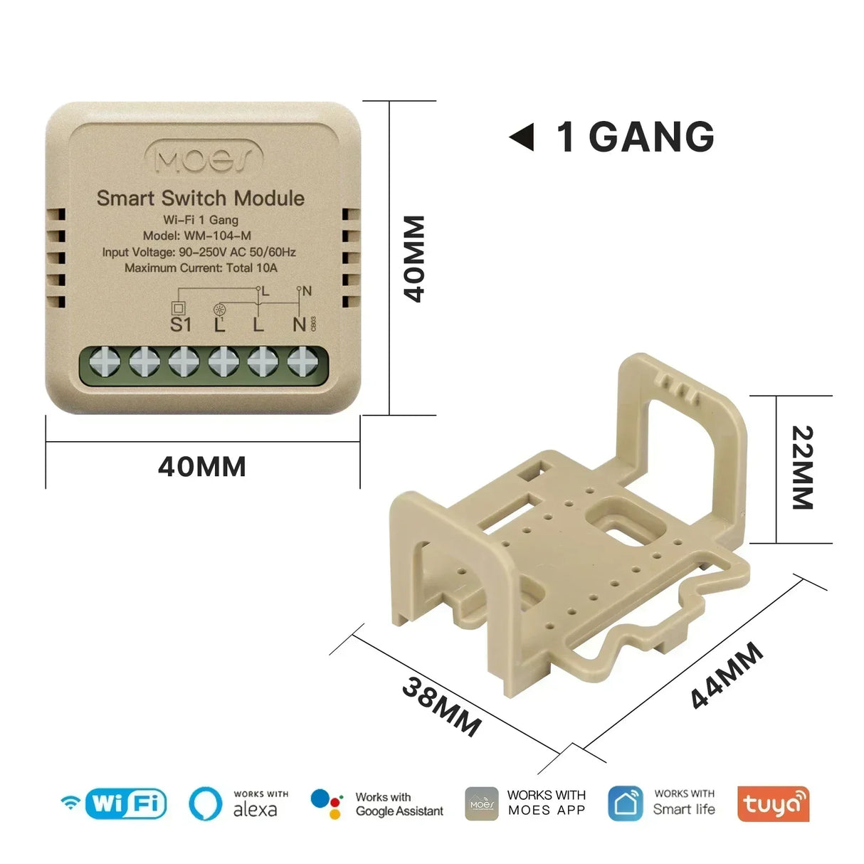 MOES Star Ring Series Mini Tuya WiFi/Zigbee Smart