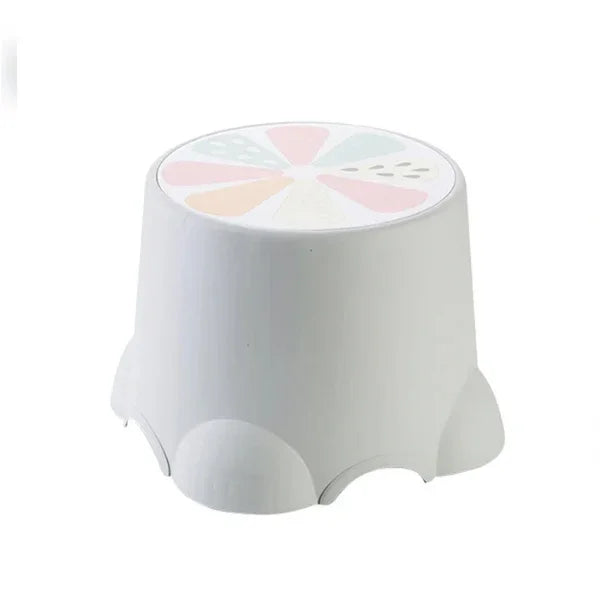 Kids Children Thickened Plastic Step Stool Portable Folding