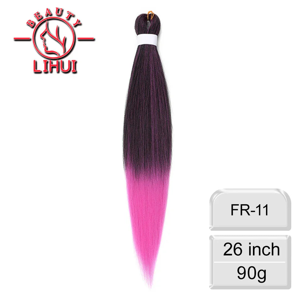 Braiding Hair Pre-stretched Synthetic Jumbo Braiding Hair Extensions