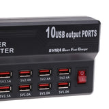 HUB 10 USB multi-port charger Fast charging for